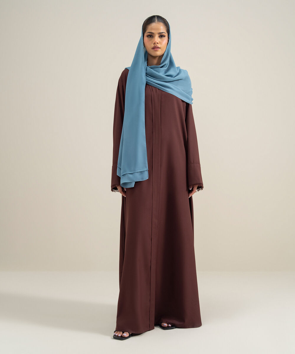 Women's Polyester Blue Hijab
