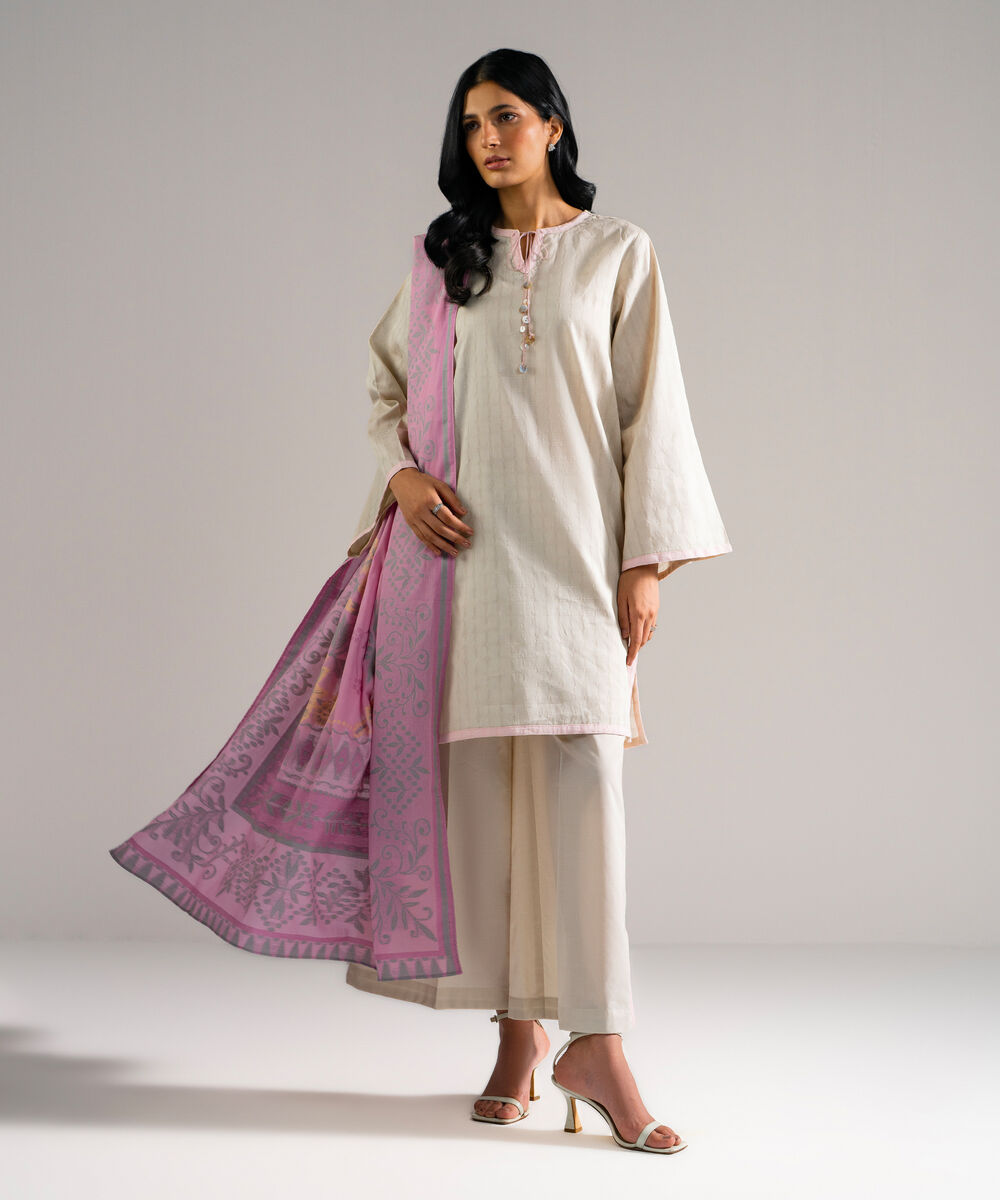 Printed Dupatta PEW26CAV812D