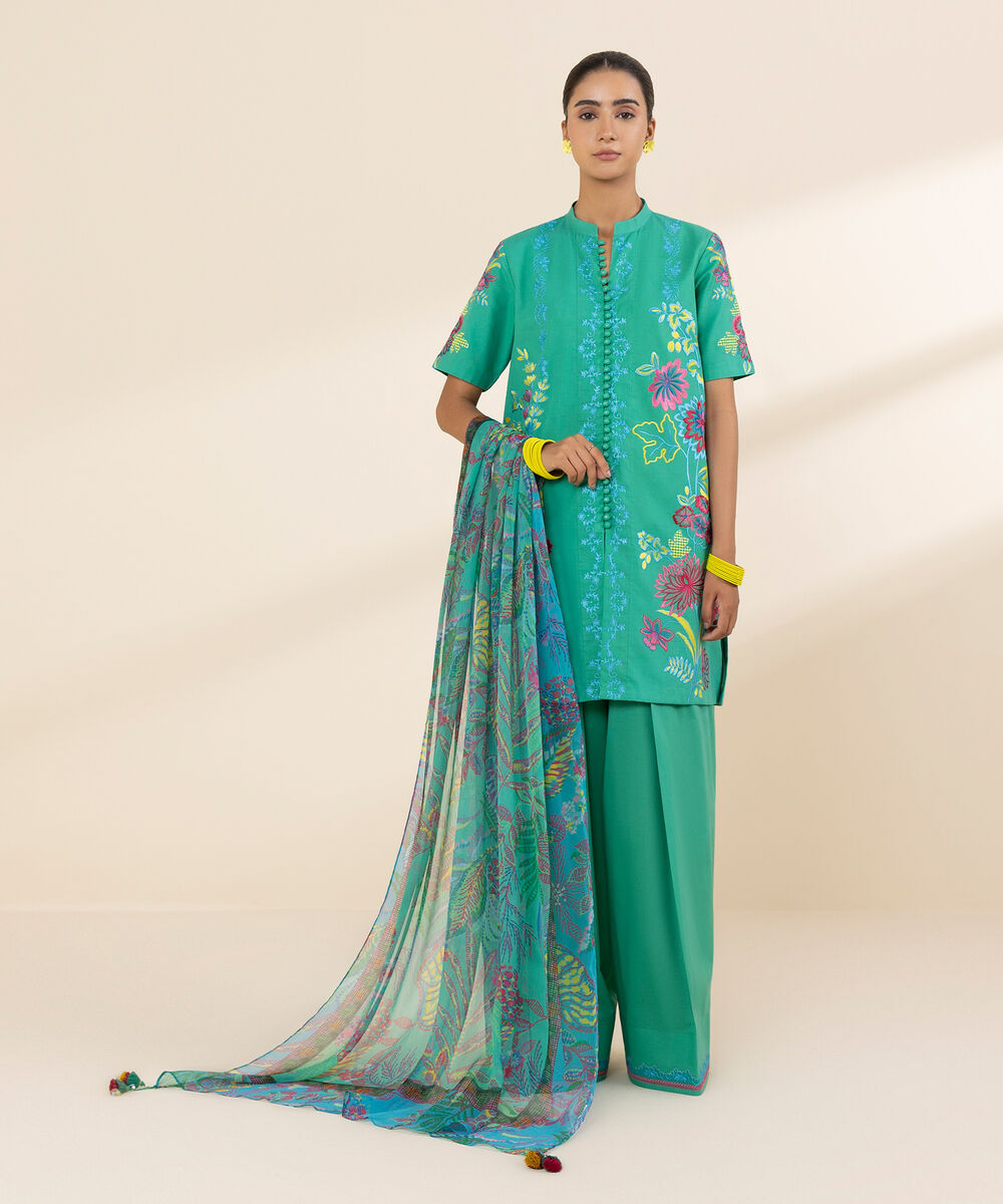 U3PEST25V513 Unstitched 3 PC U3PEST25V513