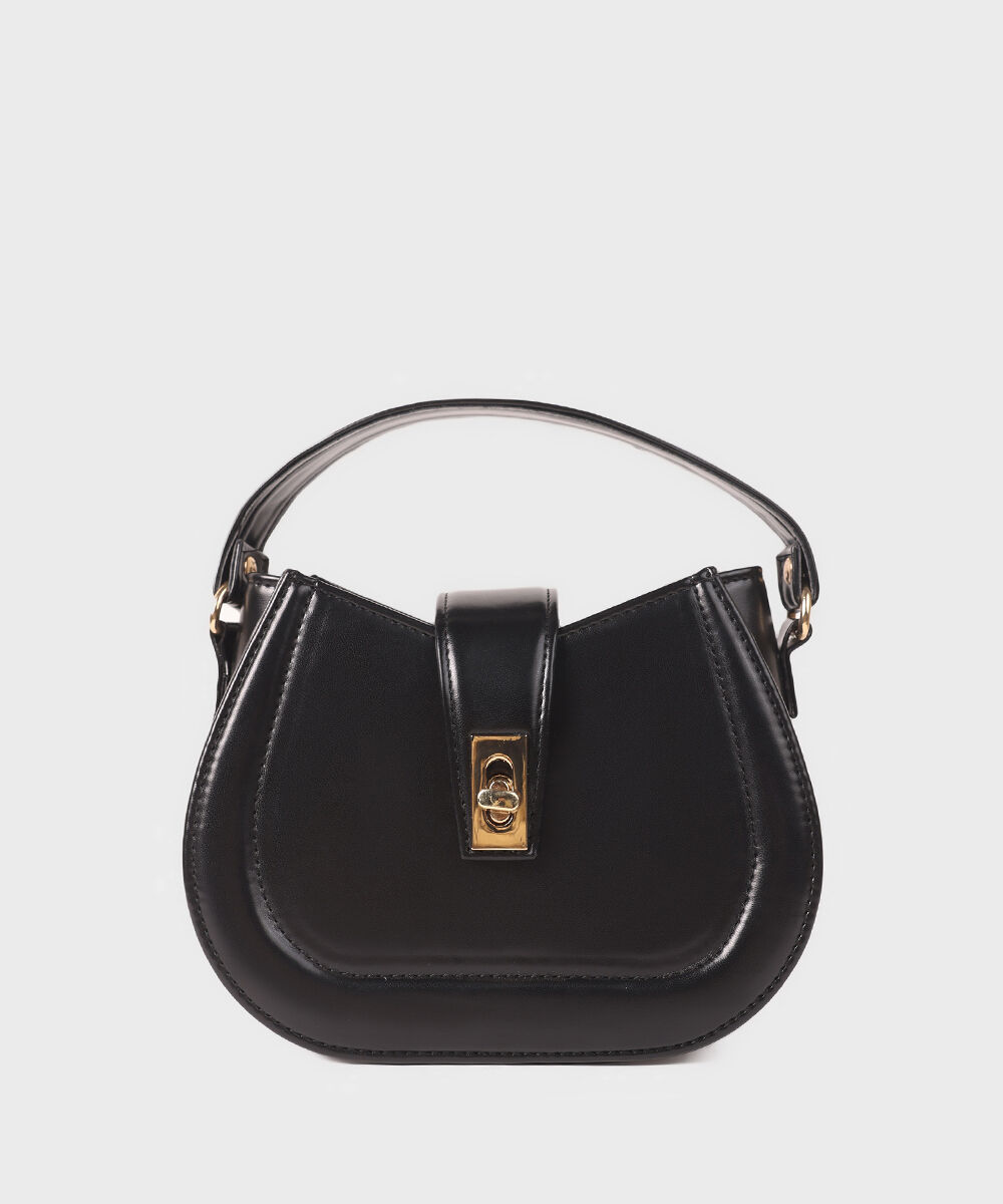 Women's Black Cross Body Bag