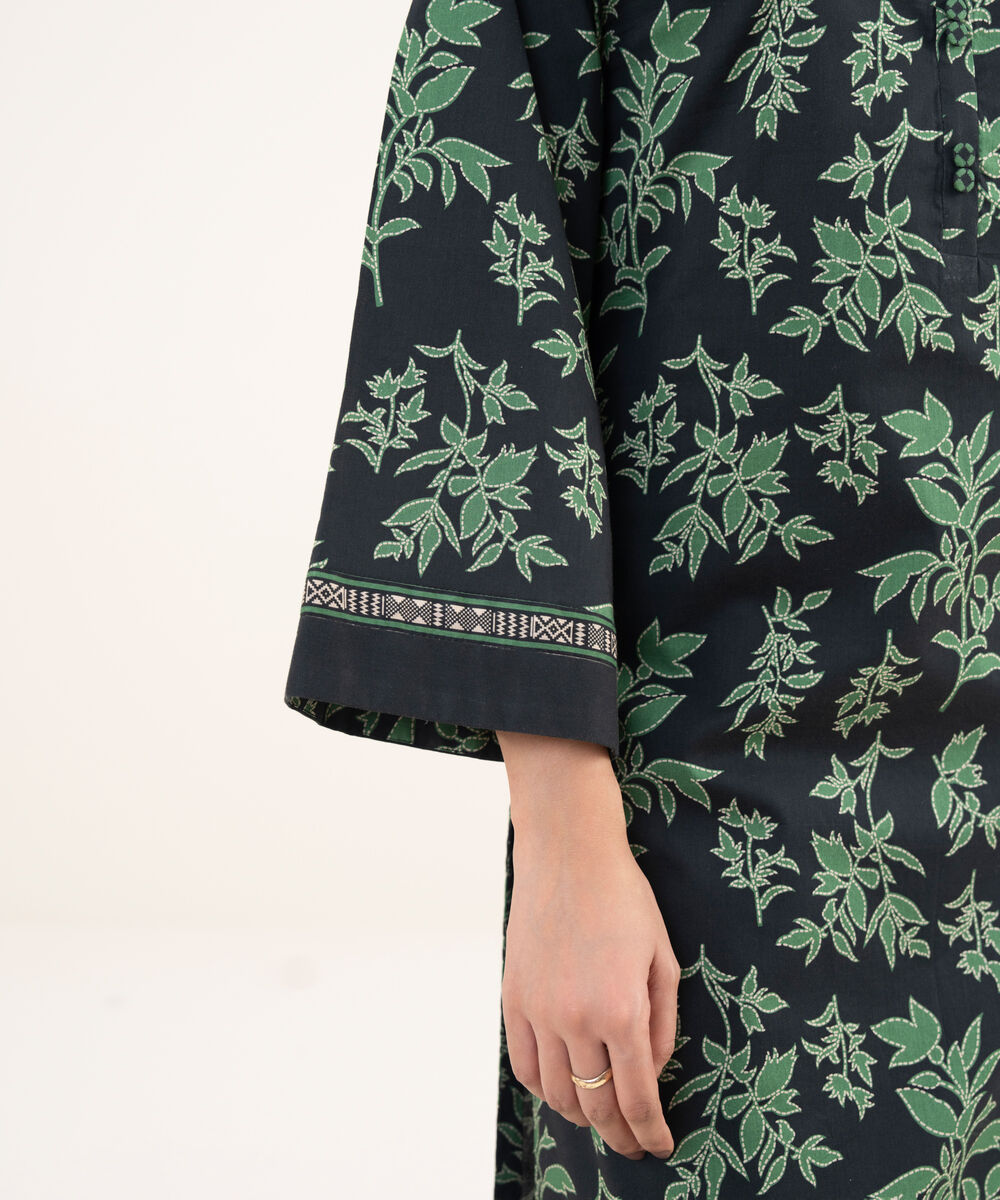 Women's Unstitched Lawn Printed Multi Two Piece Suit