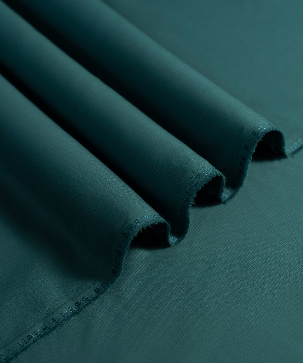 Men's Unstitched 2-Piece Premium Latha Bright White Suit