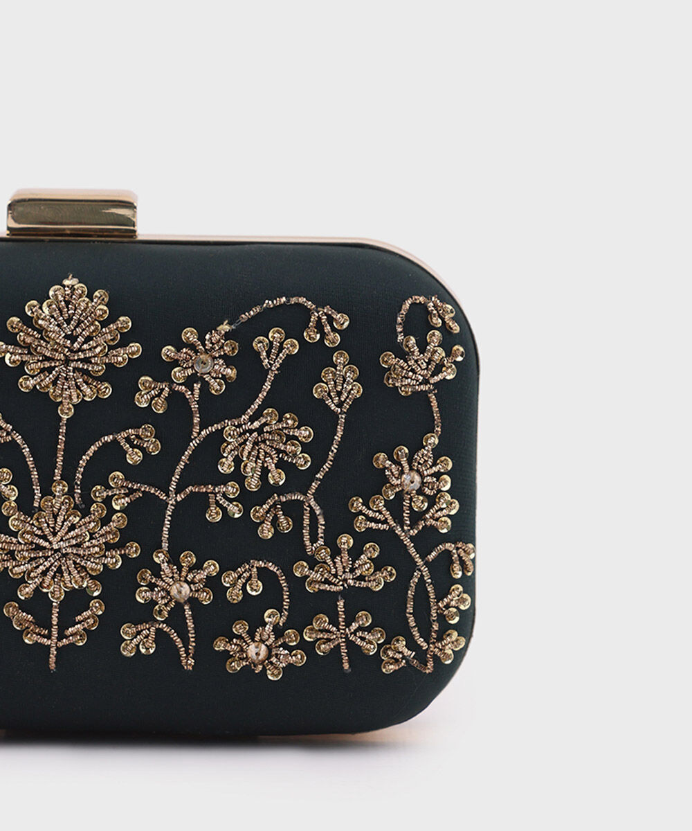 Women's Green Hard Clutch