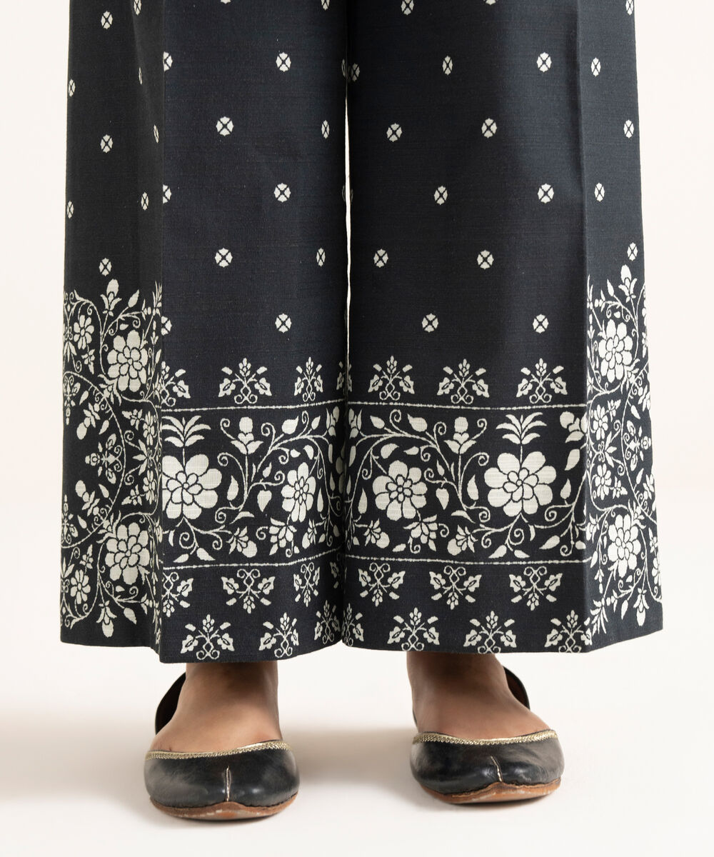 Women's Unstitched Khaddar Embroidered Aqua Green 2 Piece Suit