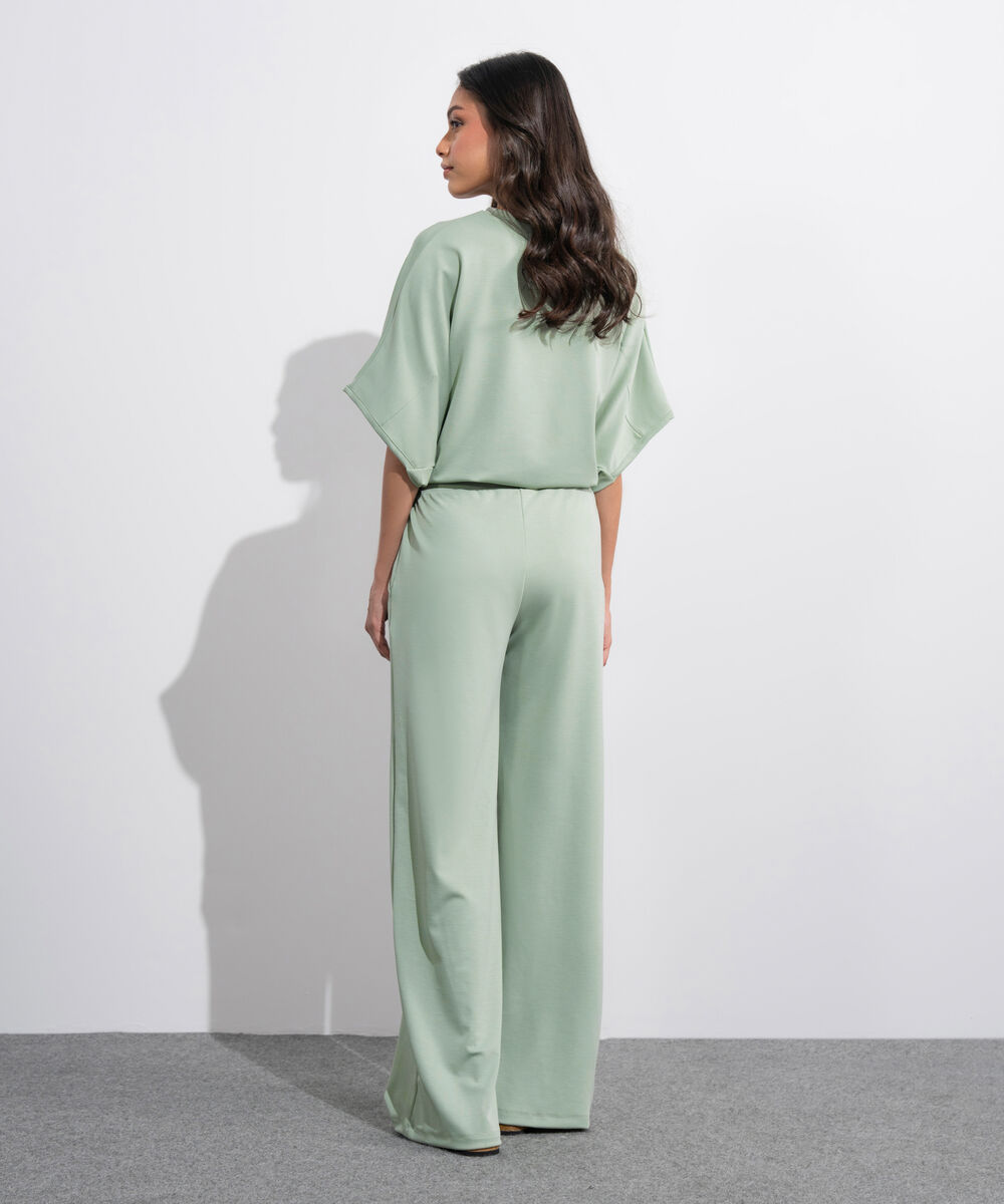 Women's Western Sage Green Soft Lux Pull-On  Trousers