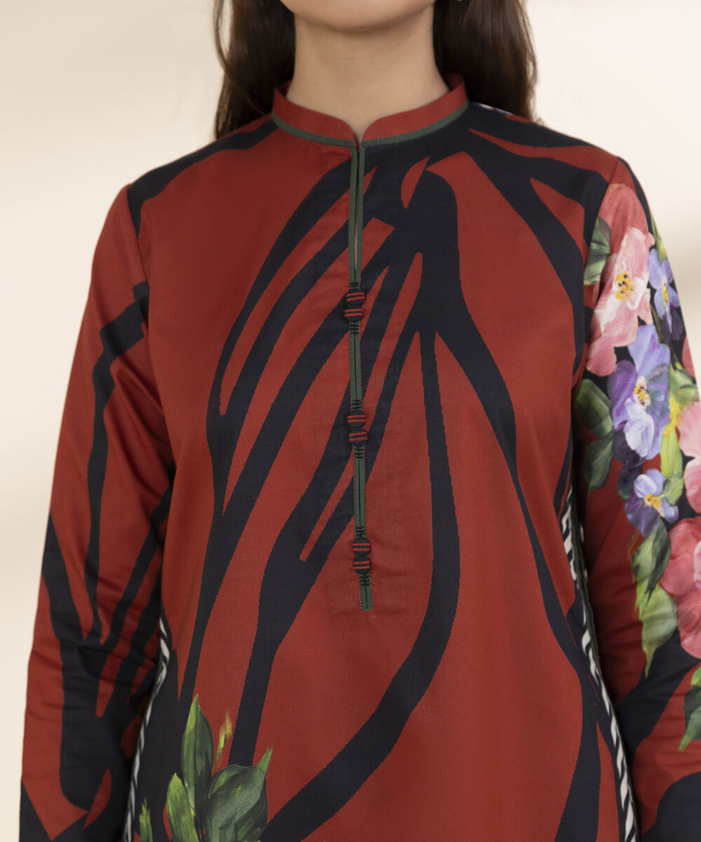 Unstitched Women's Red Lawn Shirt