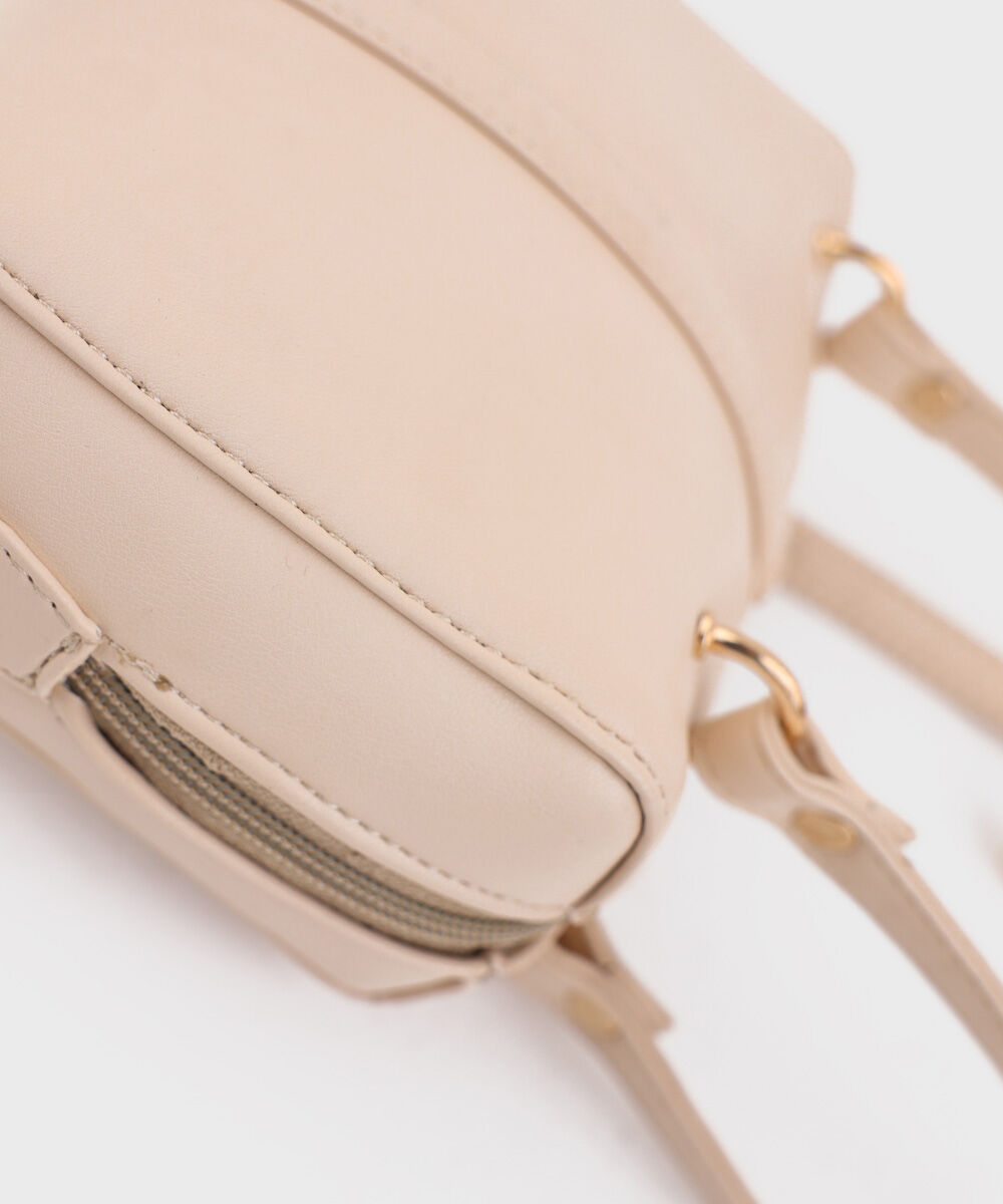 Women's Off White Cross Body Bag