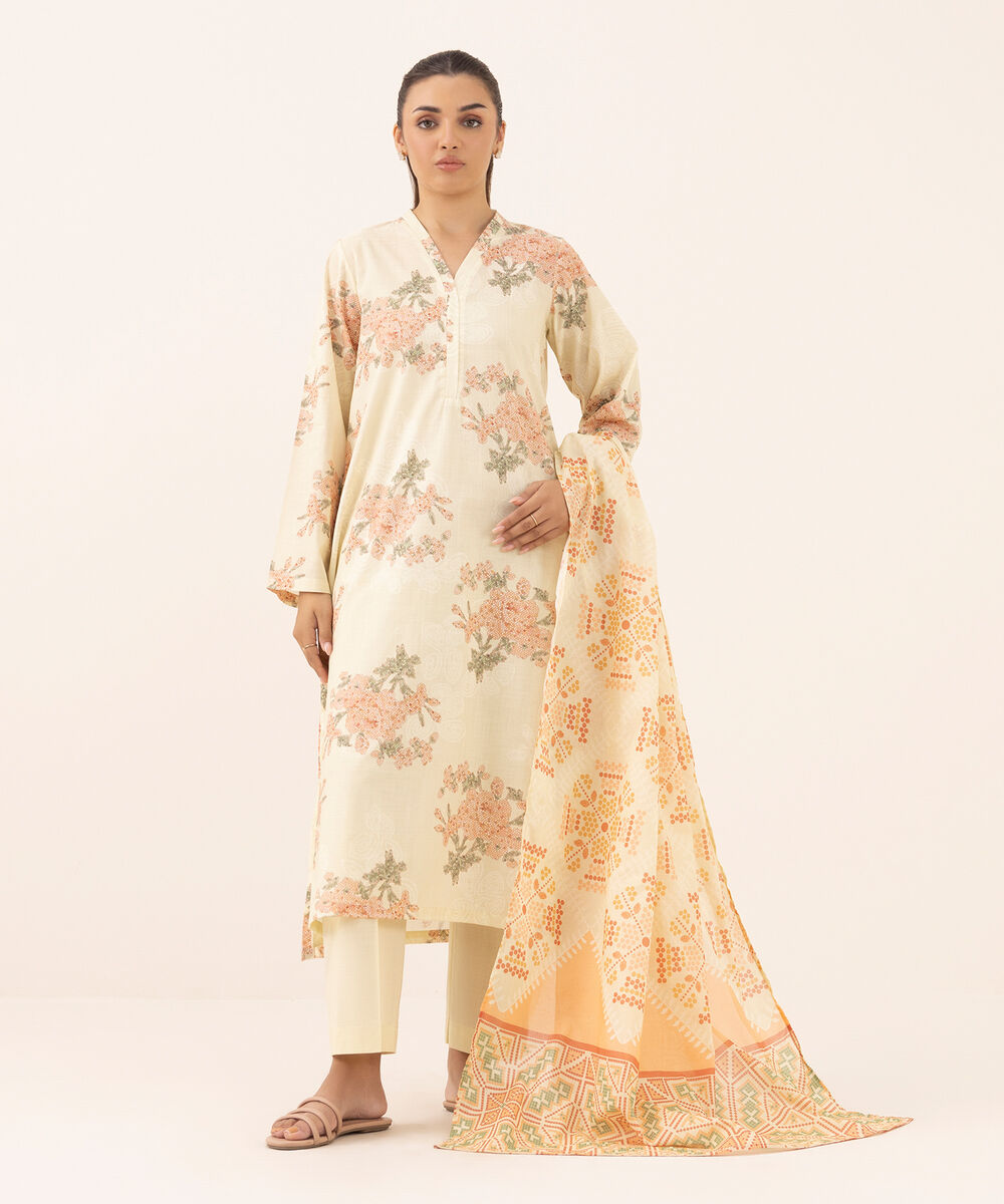 CDFW25V1115D Printed Dupatta CDFW25V1115D