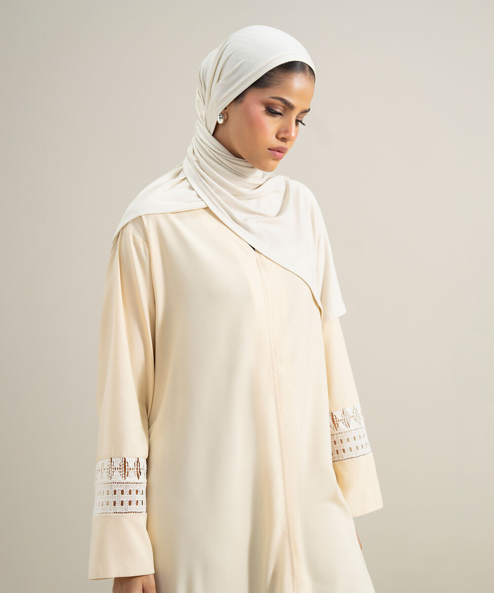 Women's Modal Off White Hijab