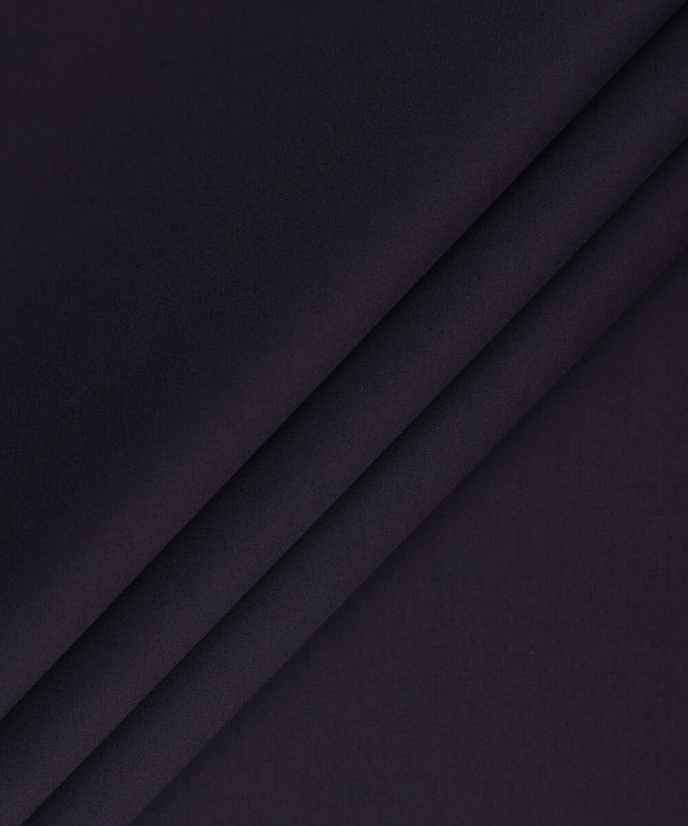Men Unstitched Cotton Purple Full Suit Fabric
