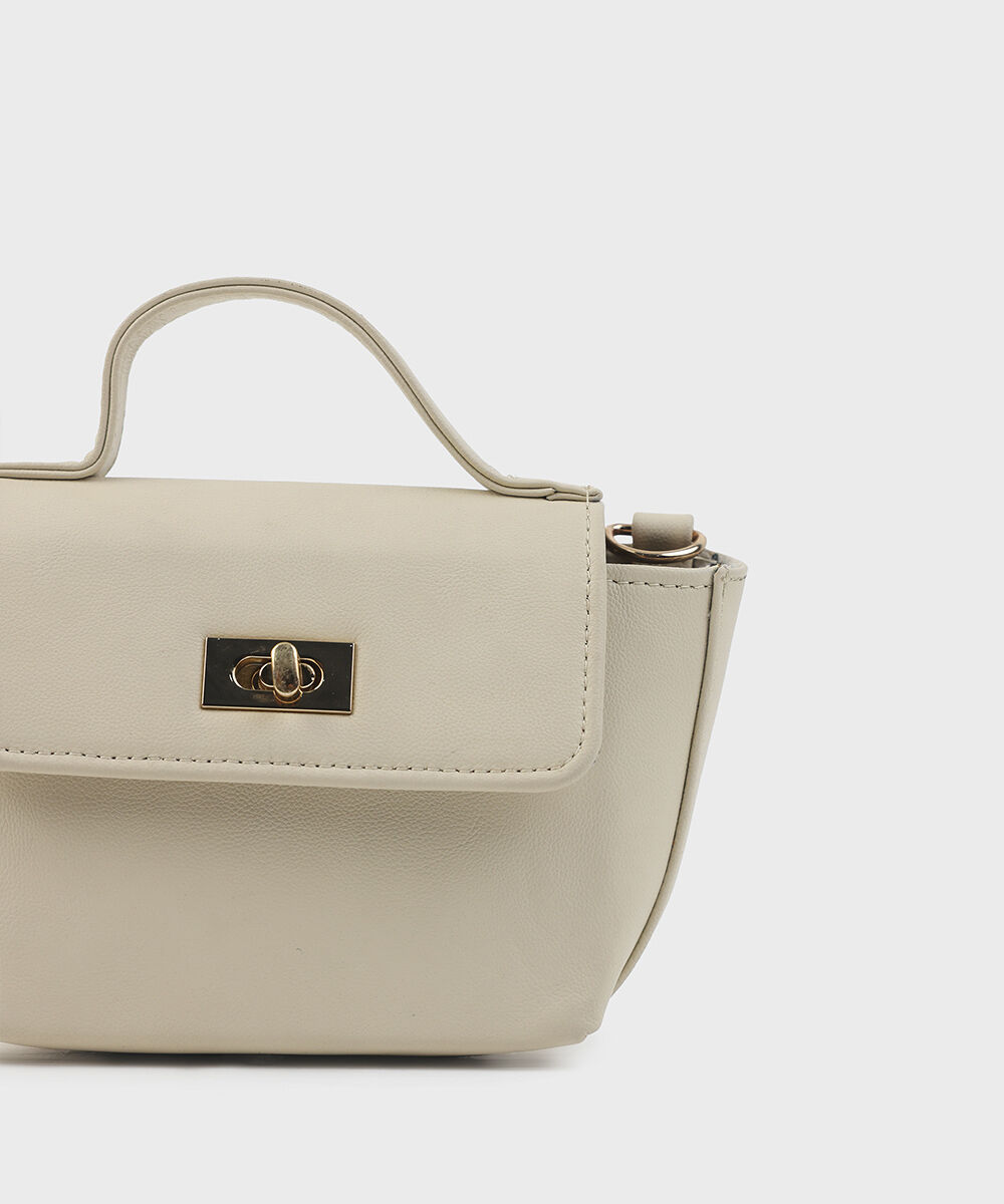 Women's Off White Hand bag