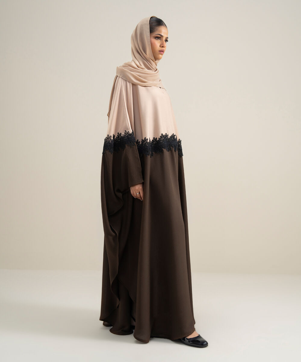 Women's Polyester Multi Kaaftan Abbaya Set