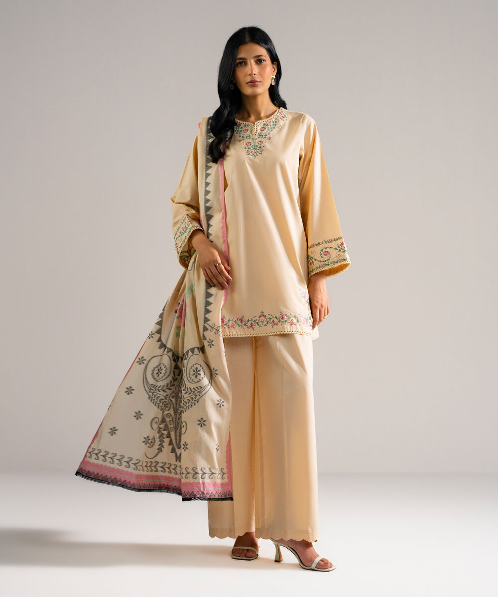 Printed Dupatta PEW26CAV811D