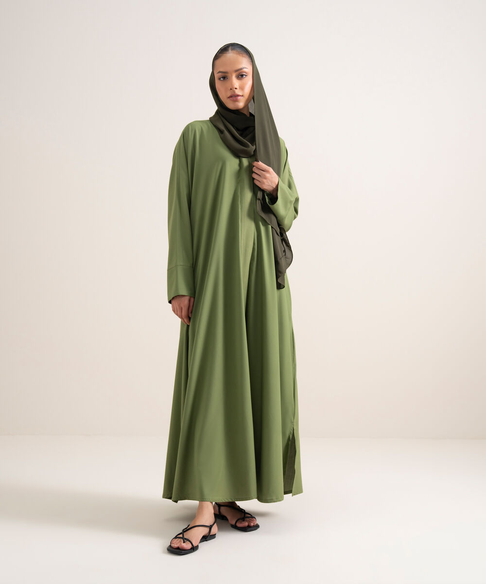 Women's Olive Green Hijab