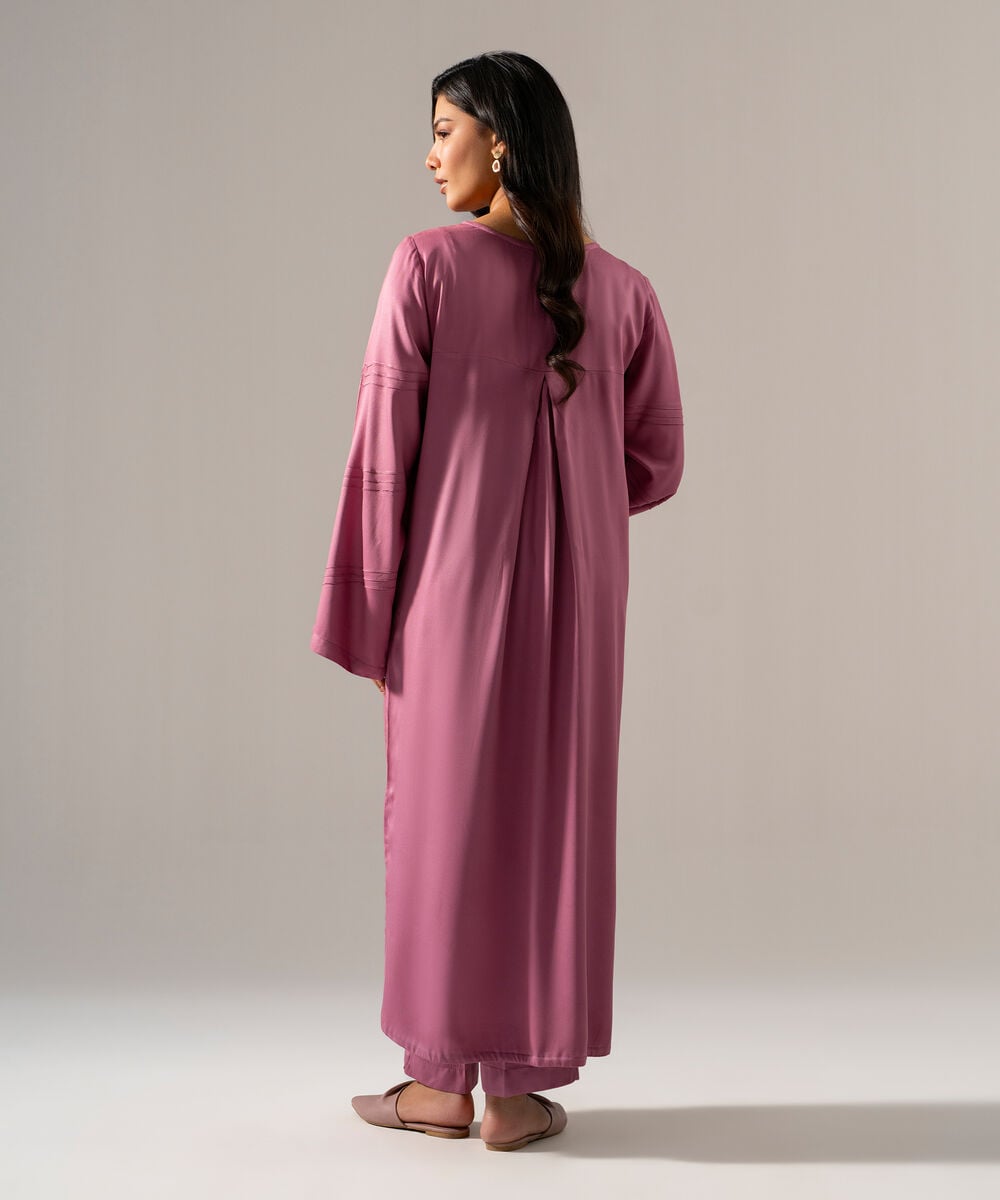 Women's RTW Bedford Solid Lavender 2 Piece Suit