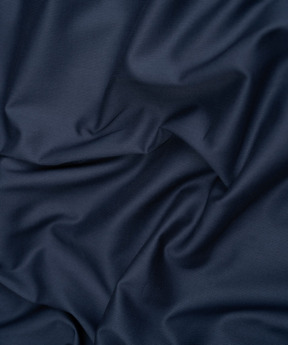 Men's Unstitched Two-Piece Teal Green Cotton Dobby Suit