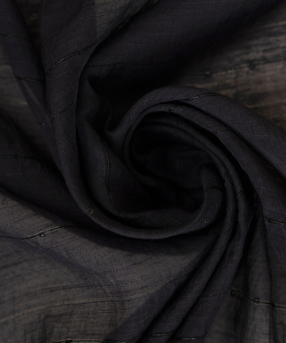 Fancy Manaar Embroidered Black Dupatta