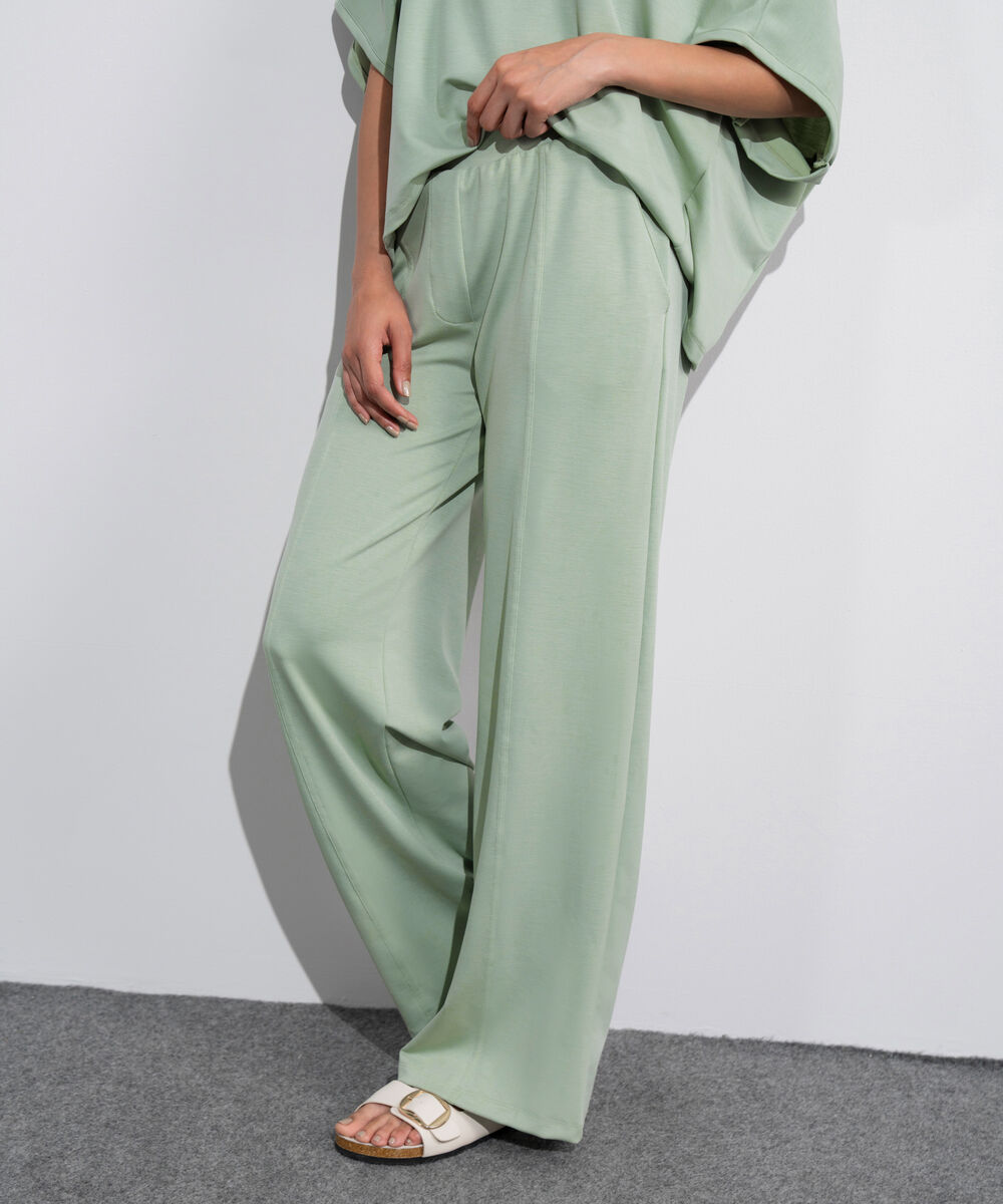 Women's Western Sage Green Soft Lux Pull-On  Trousers