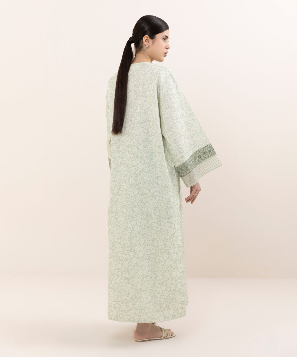 Women's Unstitched Lawn Embroidered Multi Two Piece Suit