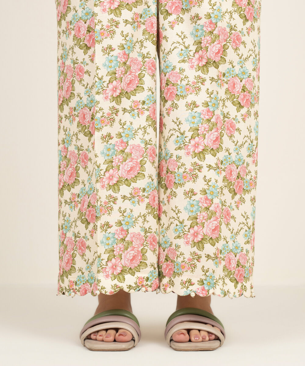 Women's RTW Cambric Printed Multi Culottes