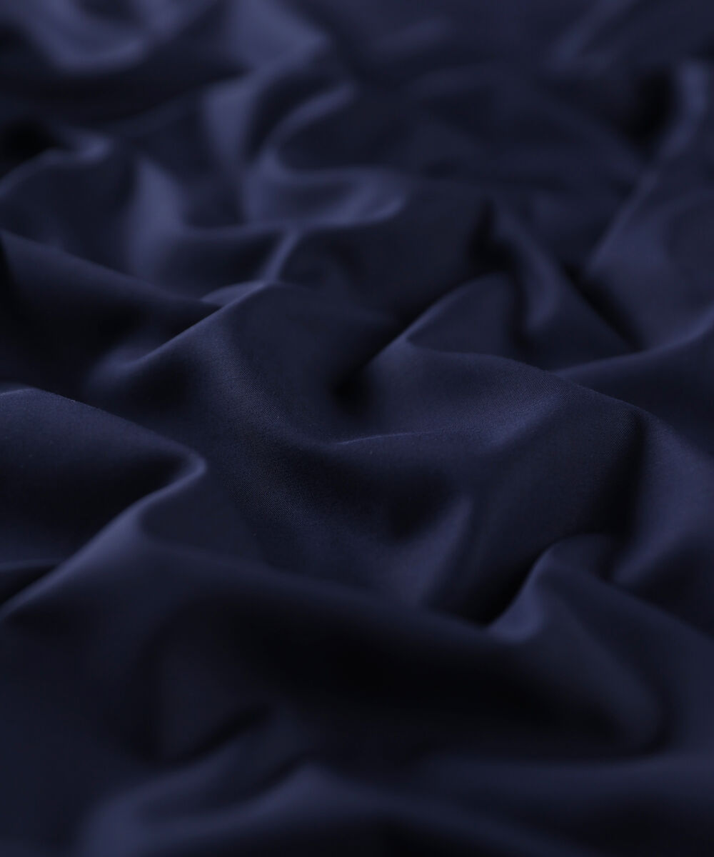 Men Unstitched Viscose Navy Full Suit Fabric