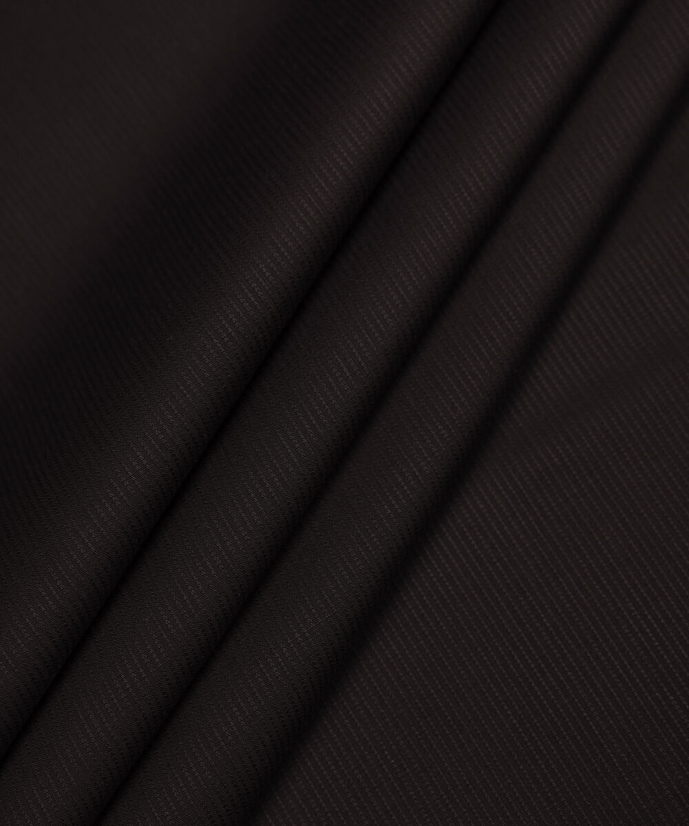 Men's Unstitched Two-Piece Plum  Premium Wash & Wear Dobby Suit