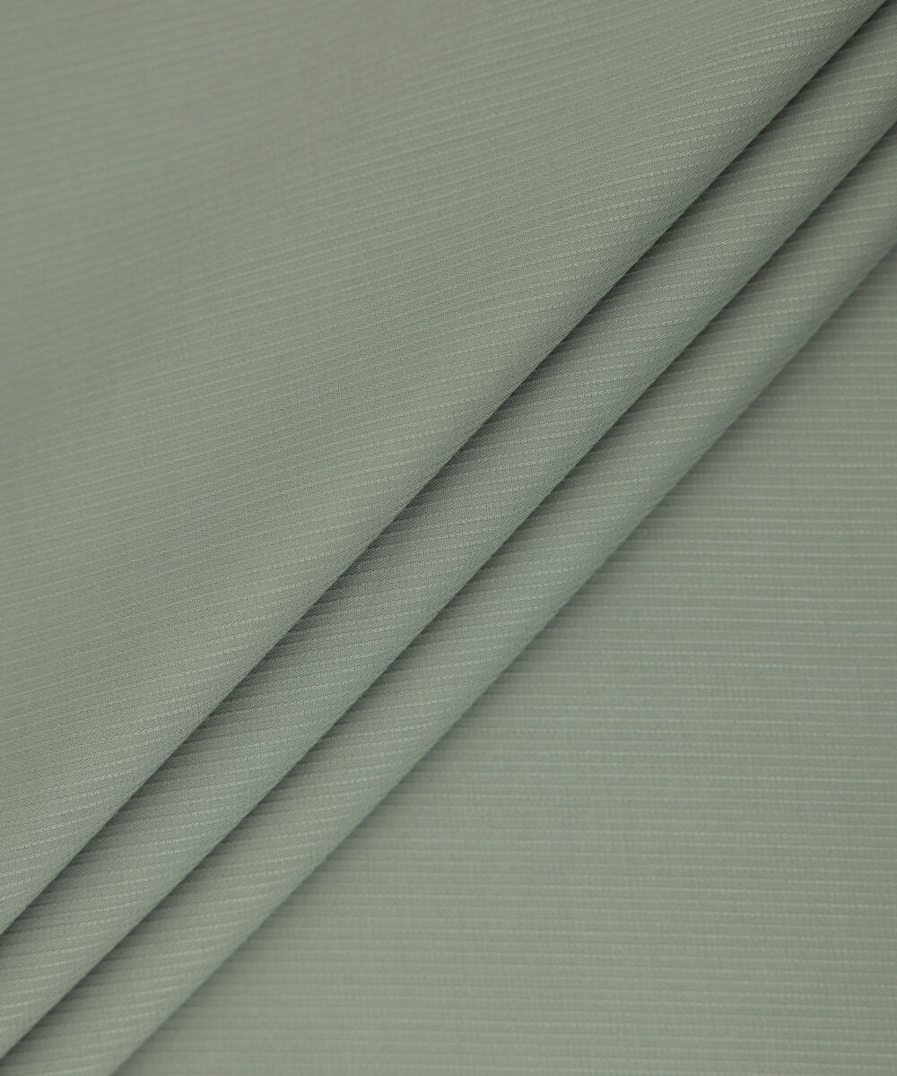 Men's Unstitched 2-Piece Premium Wash & Wear Dobby Oil Grey Suit