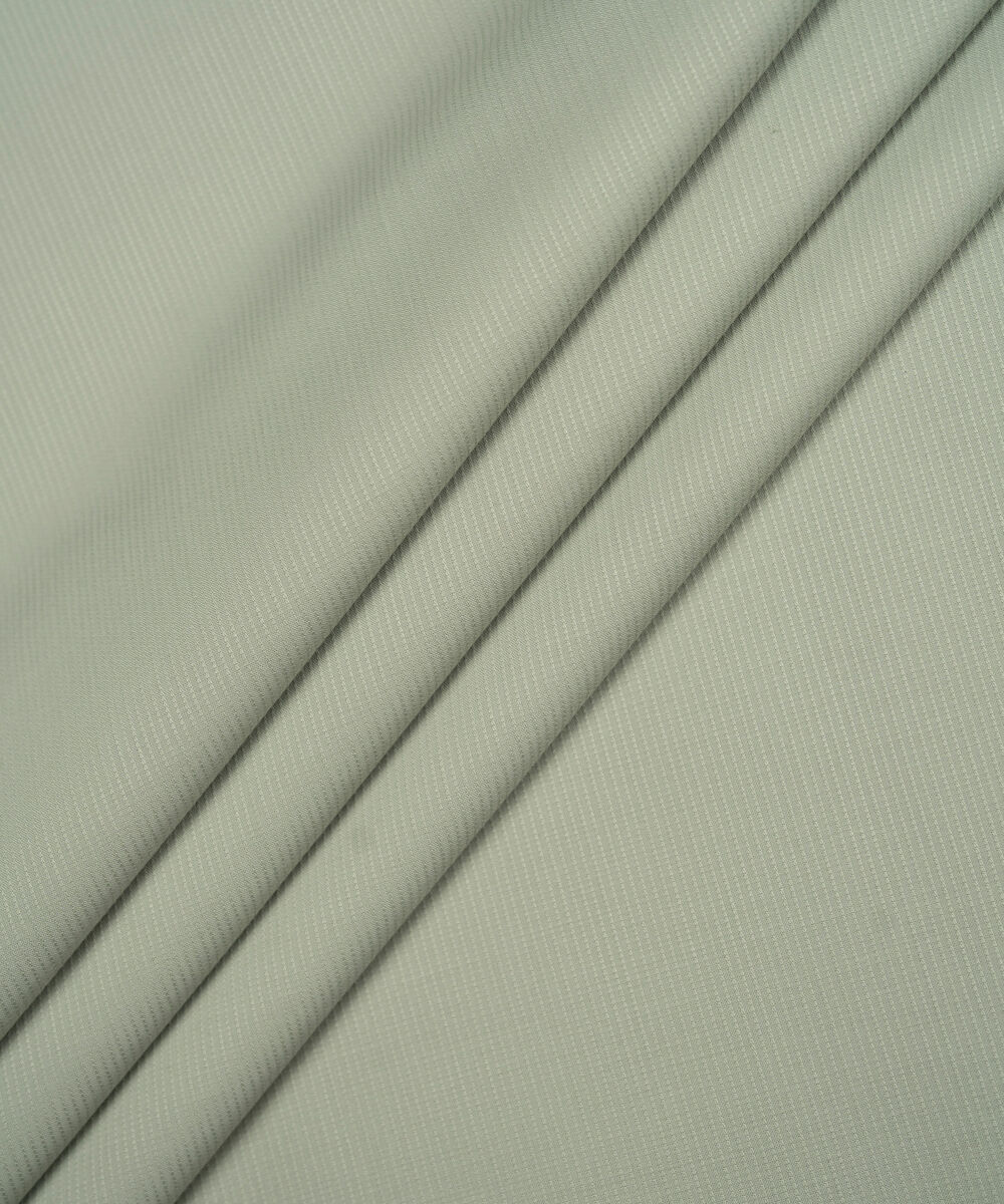 Men's Unstitched Two-Piece Mint Green  Premium Wash & Wear Dobby Suit