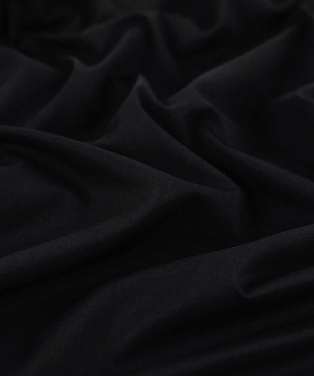 Men's Unstitched 2-Piece Luxury Wash & Wear Black Suit