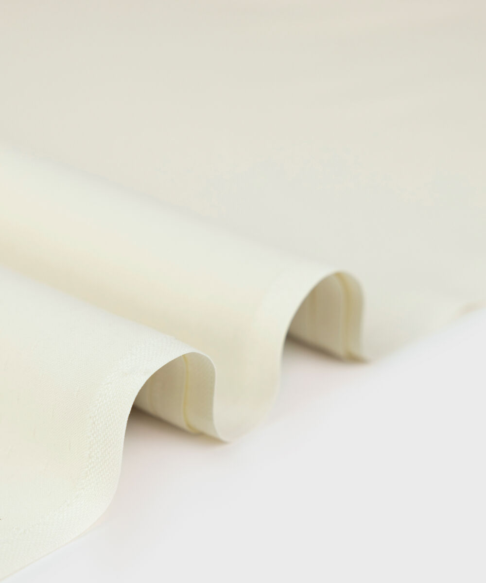 Men Unstitched Wash & Wear Beige Full Suit Fabric