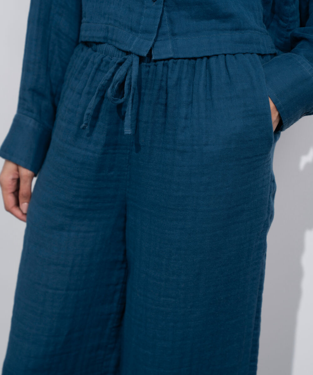 Women's Western Multi Cotton Muslin Pull-On Trousers