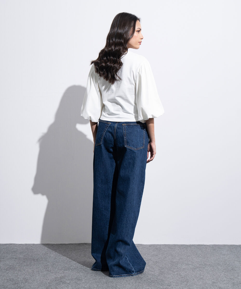 Women's Western White Embroidered Collar Top