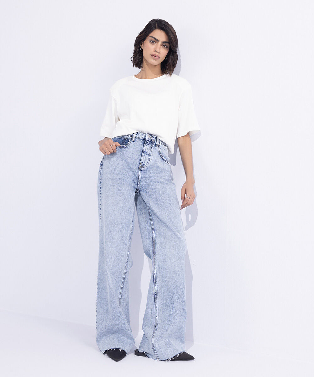WDNMS25V1012 Wide Leg Jeans WDNMS25V1012 i