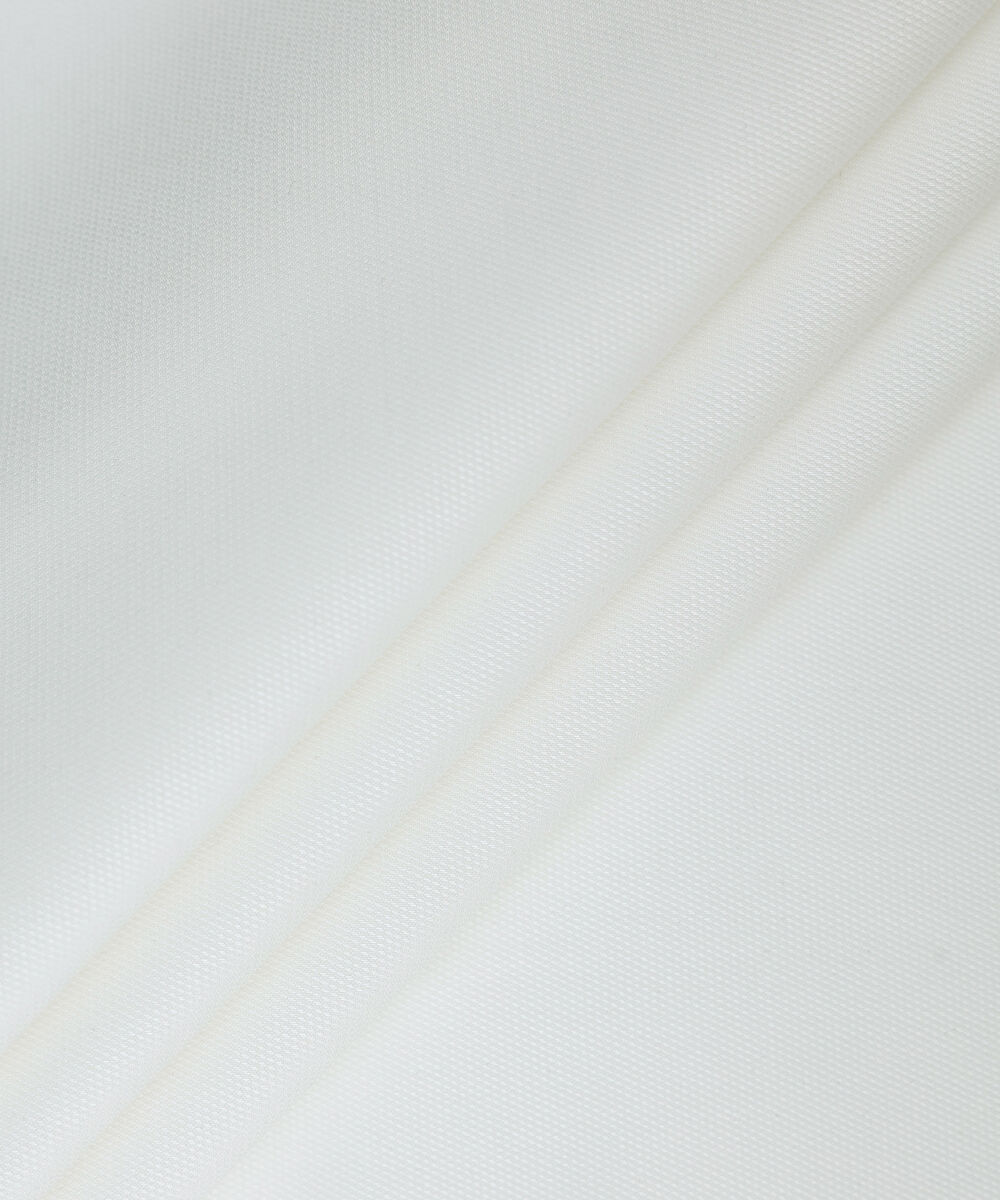 Men Unstitched Cotton Off White Full Suit Fabric