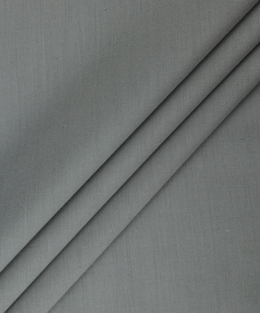 Men Unstitched Viscose Grey Full Suit Fabric