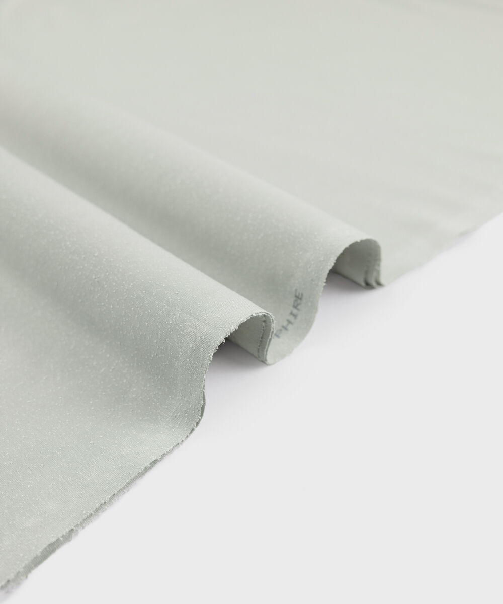 Men's Unstitched Two-Piece Dobby Wash and Wear Light Grey Suit.