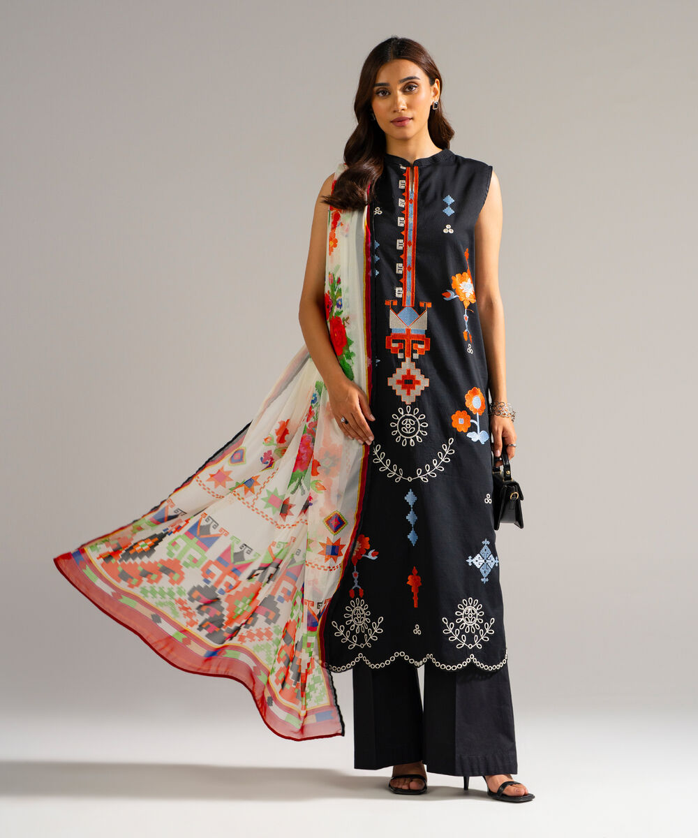 Poly Chiffon Printed Multi Dupatta
