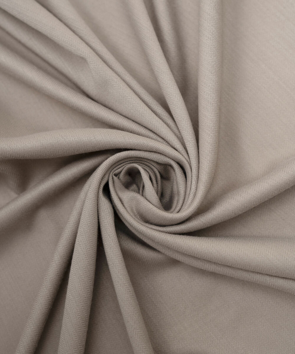 Herringbone Solid Grey Dupatta