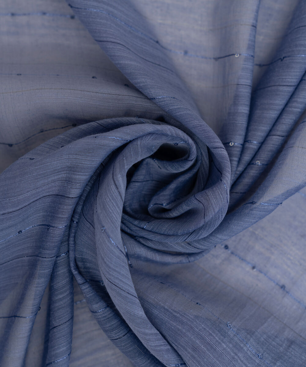 Manaar Solid Dark Grey Dupatta