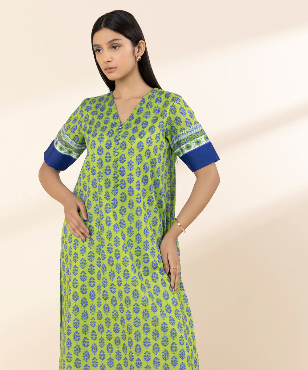 Women's Unstitched Lawn Embroidered Multi Shirt
