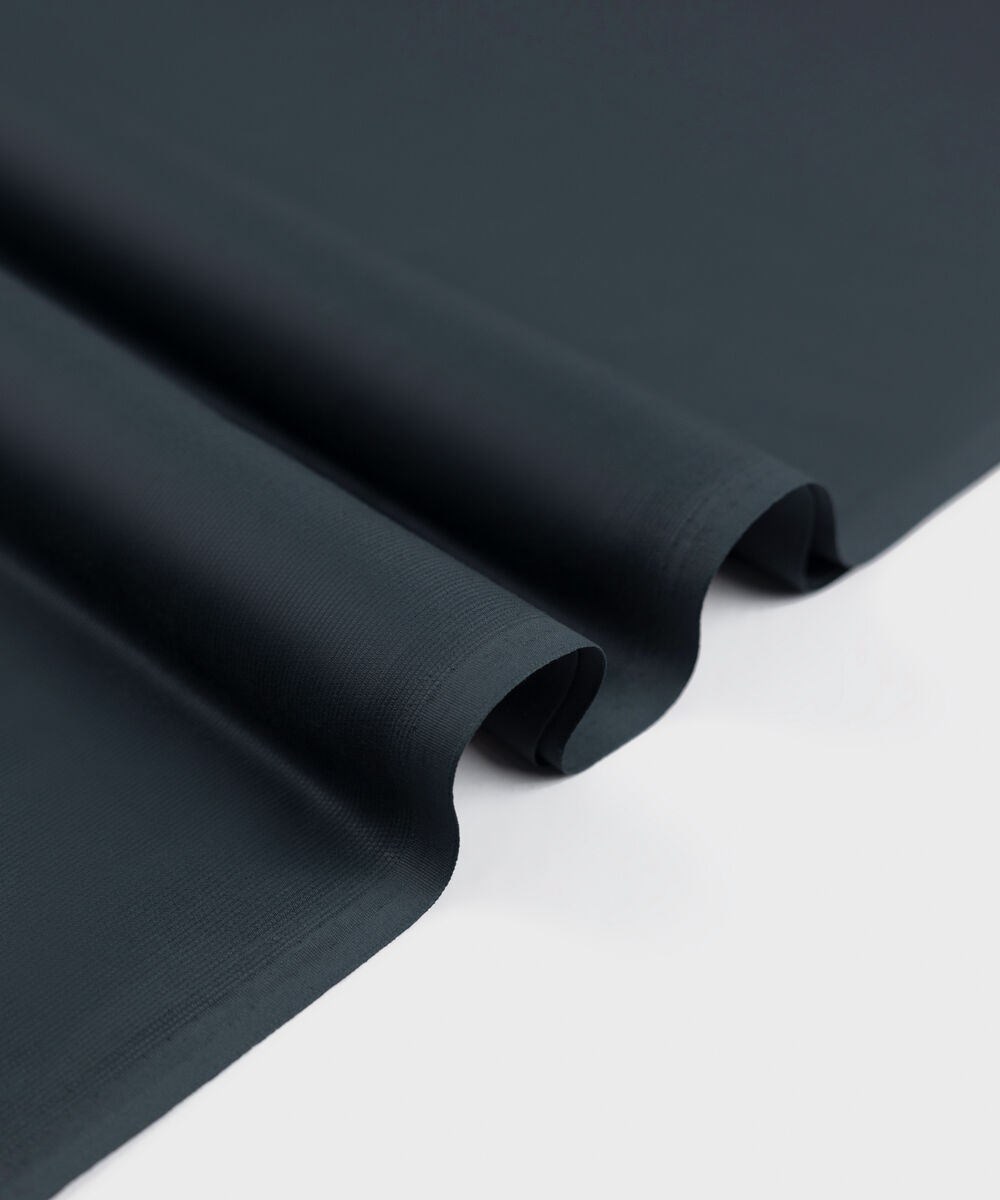 Men's Unstitched Two-Piece Premium Cotton Satin Slate Grey Suit.