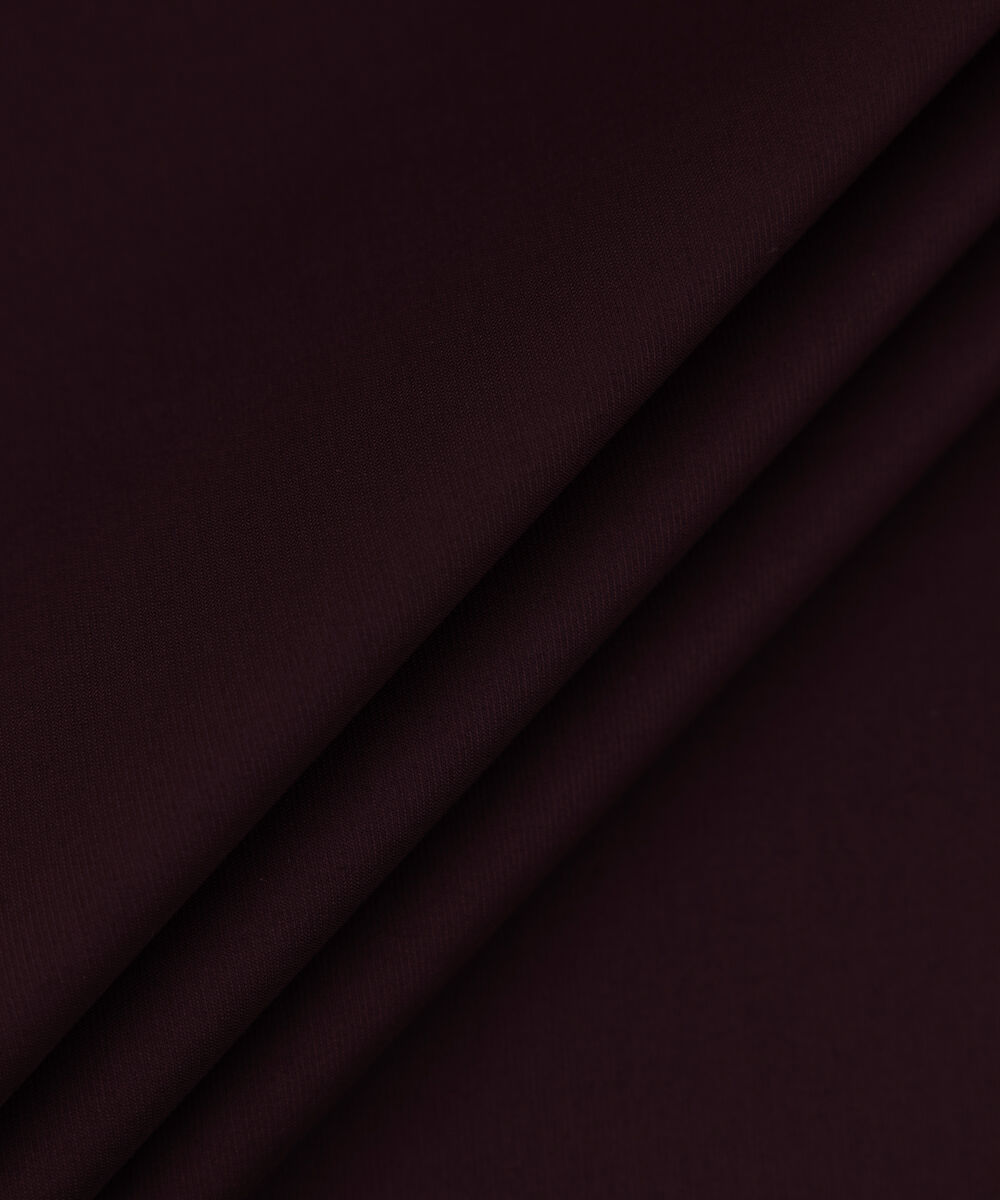 Men's Unstitched 2-Piece Premium Cotton Dobby Maroon Suit