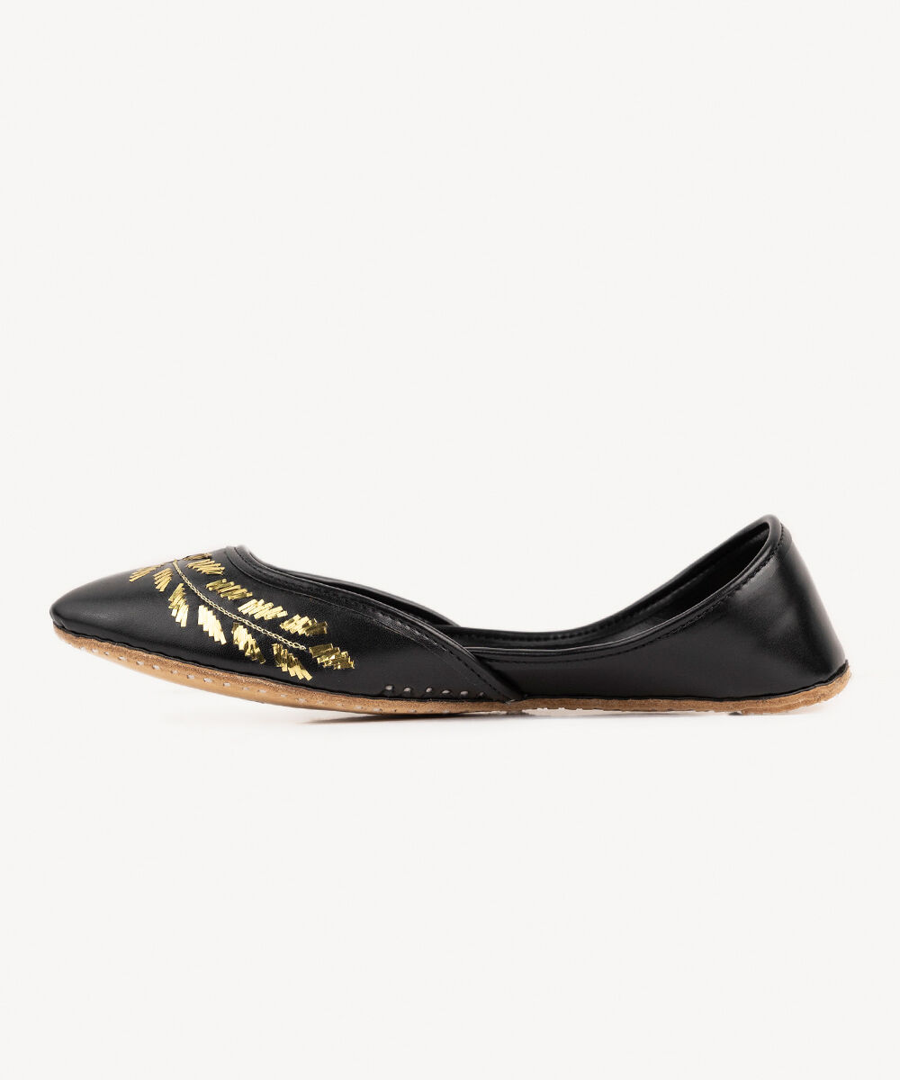 Women's Black Khussa