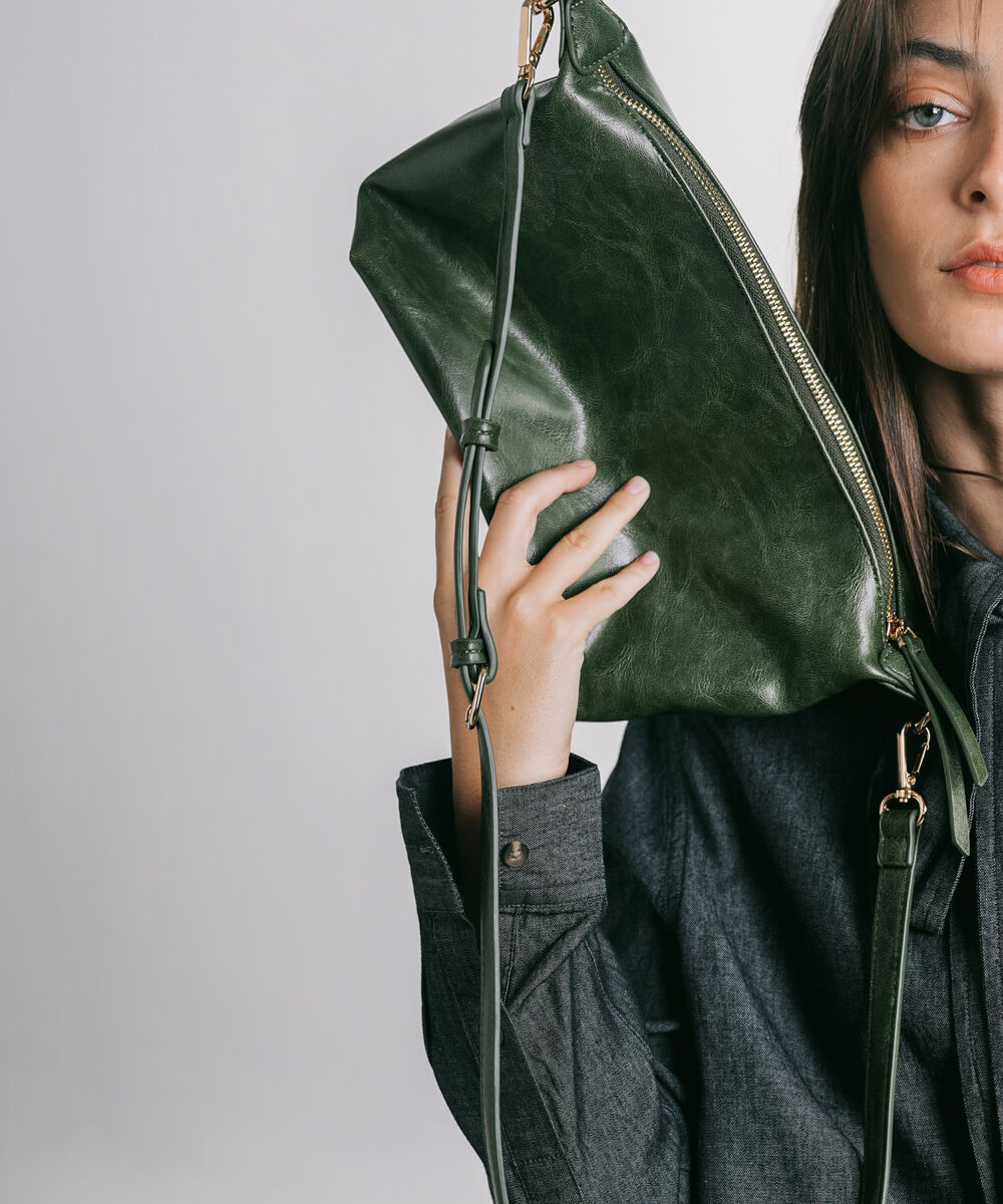 Women's Green Cross Body Bag