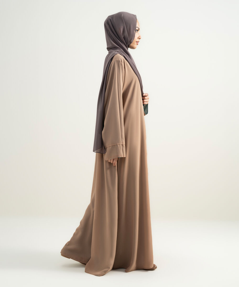 Women's Turquoise Reversible Abaya Set