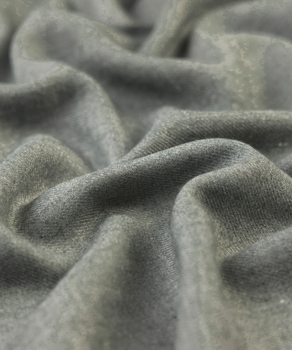 Men Wool Blended Green Shawl