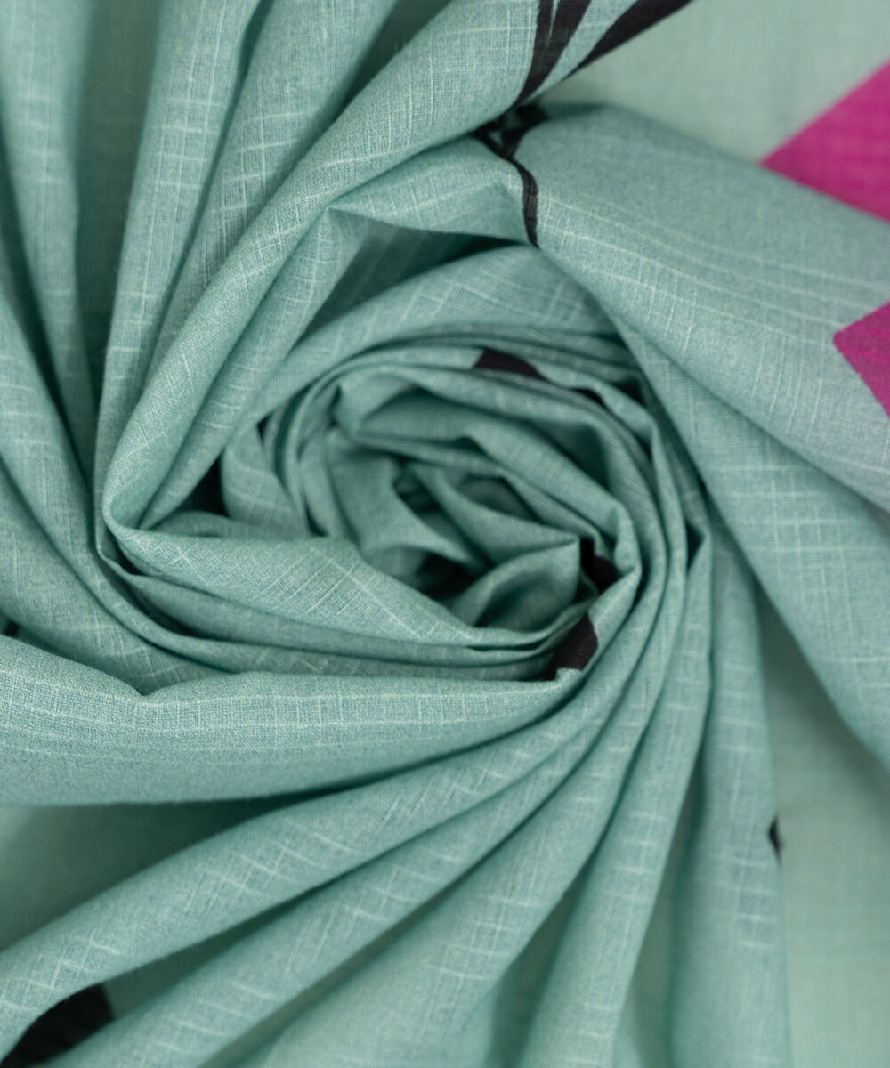 Textured Voile Printed Dupatta