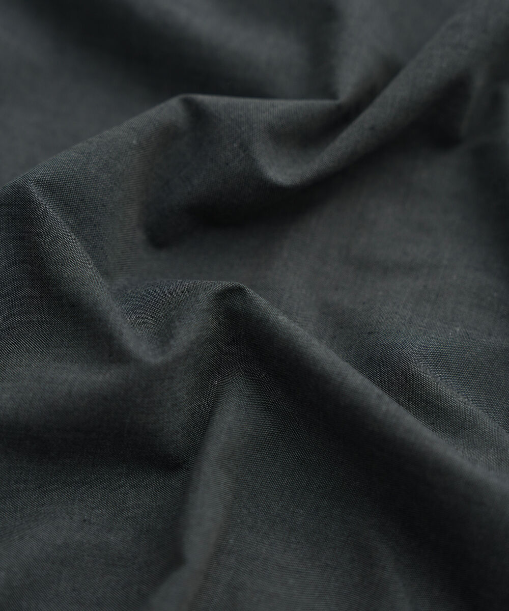 Men's Unstitched Dark Grey Yarn dyed Wash & Wear Suit