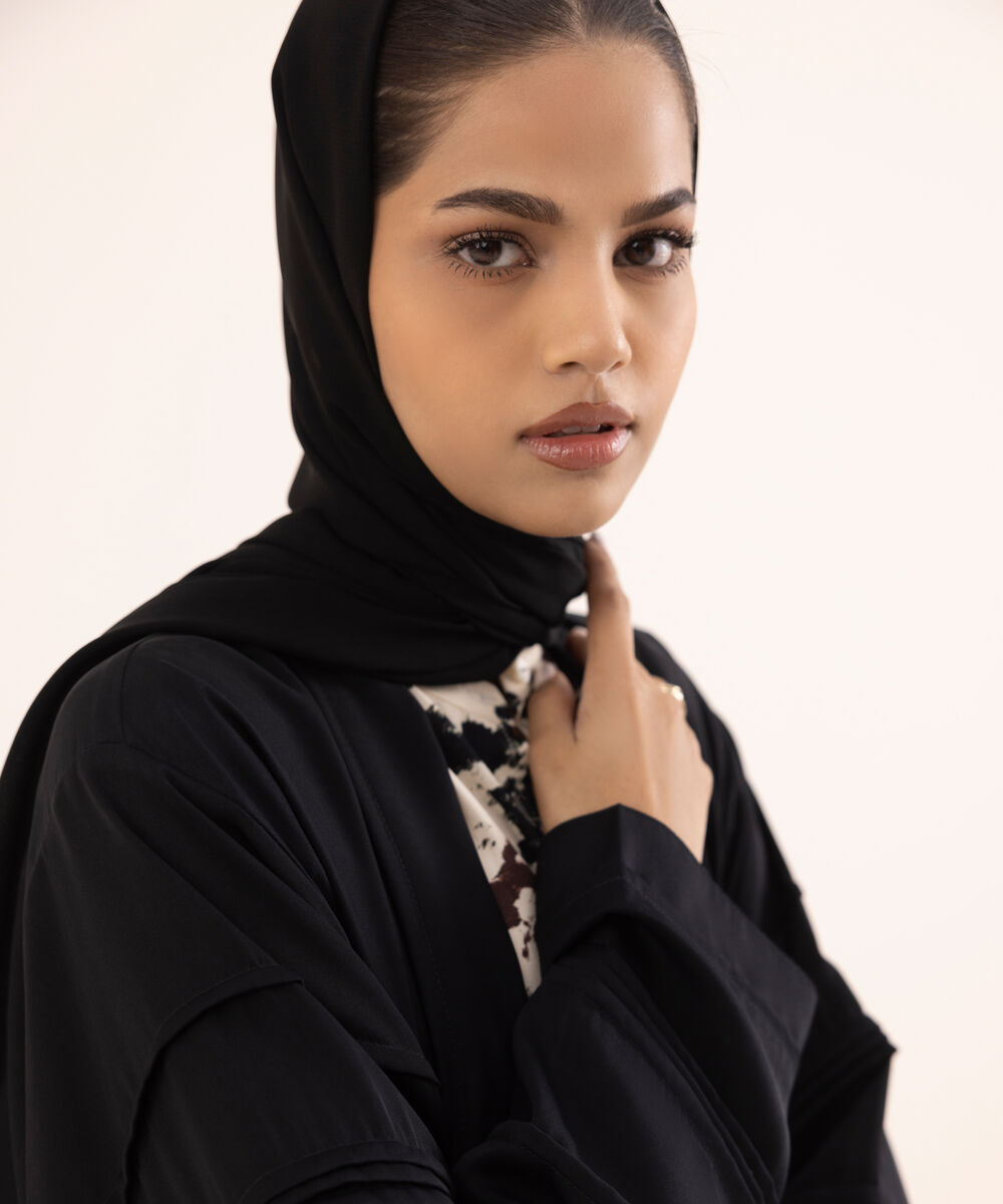 Women's Black Hijab
