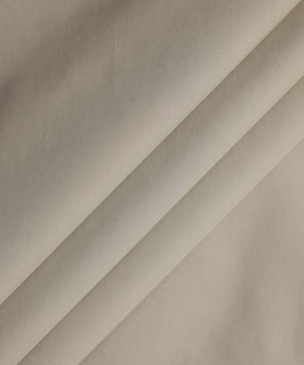 Men's Unstitched Luxury Latha  Beige Full Suit Fabric